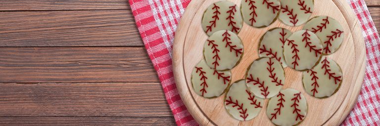 Your bases are covered with our baseball treats!